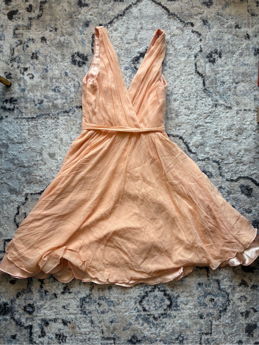 Gorgeous Peach Mini Dress